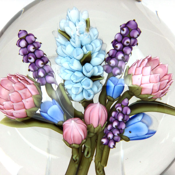 Aqua Hyacinth, Lilac & Protea by Clinton Smith - Image 2